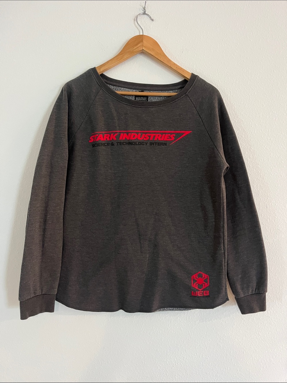 Marvel Stark Industries Gray Sweatshirt
